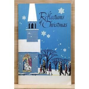 Reflections of Christmas - 1962‎ Vintage Children's Christmas Book